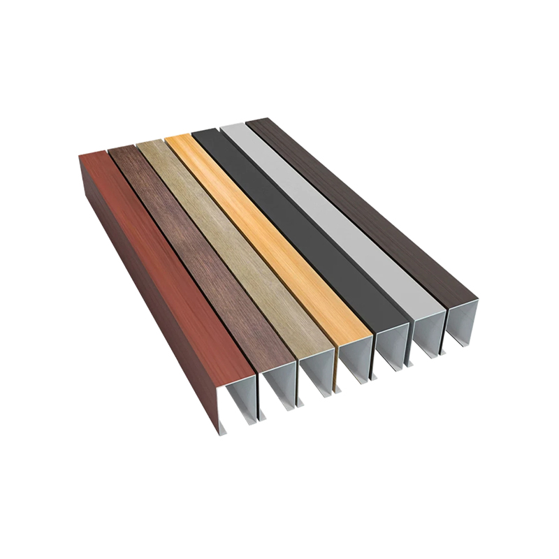 U-Shaped Aluminum Square Tube