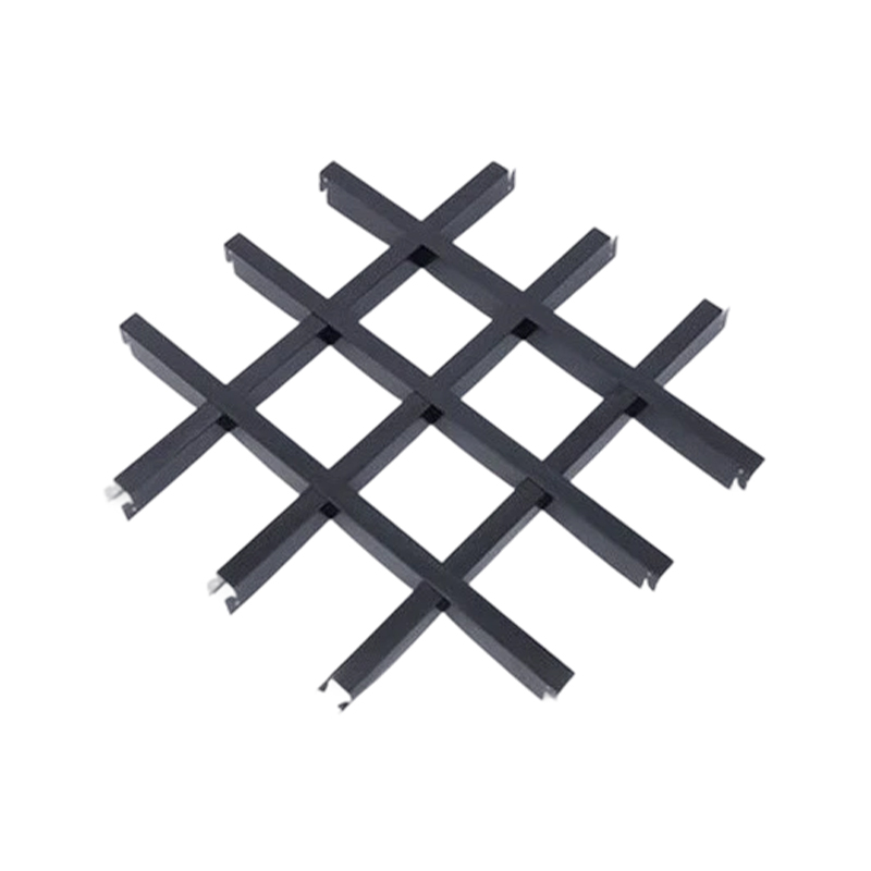 What are the effects of different surface treatments on the durability and appearance of aluminum grilles?