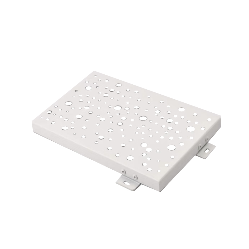 How does aluminum veneer withstand the high-strength challenges of building exterior walls with its lightweight design?